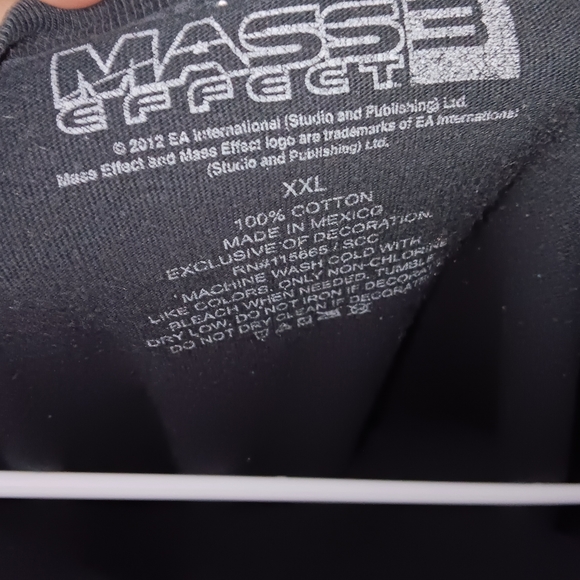 Mass effect N7 men's t shirt XXL used - Picture 2 of 5